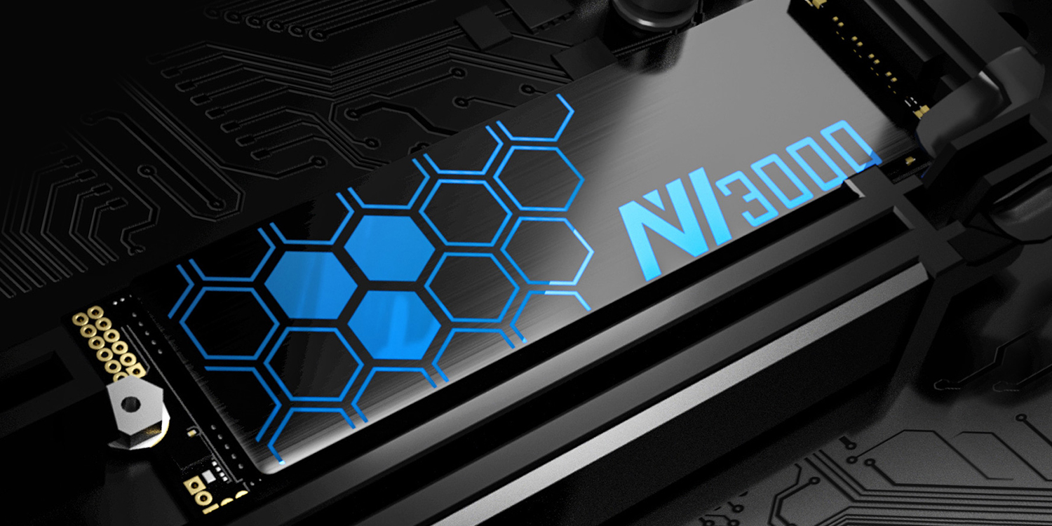 Netac 500GB NV3000 M.2 NVMe SSD, M.2 2280, PCIe Gen3.0x4 NVME1.4